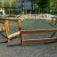Trim trail outdoor wooden fitness and obstacle course equipment for playgrounds