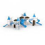 Winter Citadel castle with slide