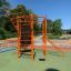 Hexagon Training Set w/ Stairs on an outdoor playground.