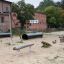 Outdoor playground equipment - Ramp.