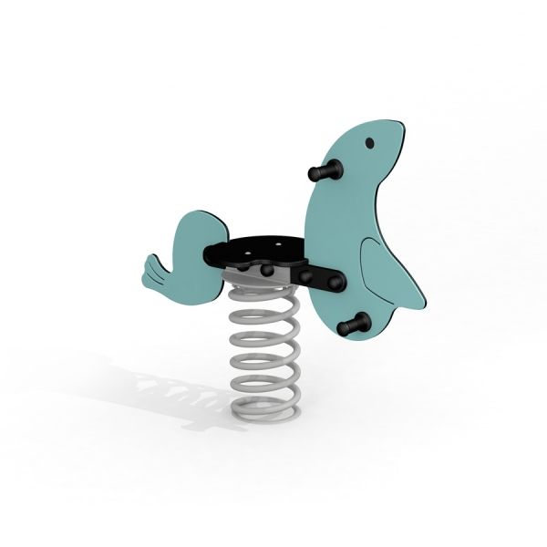 Sea Lion rocking toy with spring base