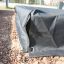 Sandbox cover 2m x 2m on wooden mulch
