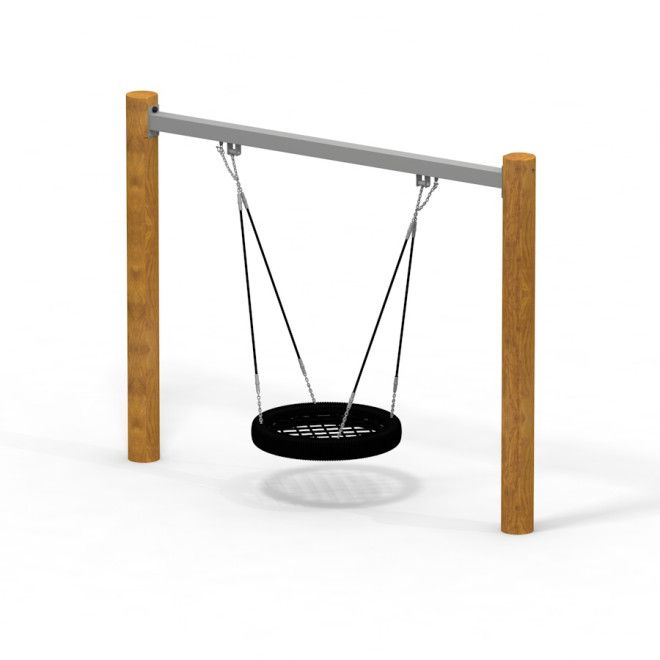 Single Swing (90 cm), Swings, Playground equipment | LARS LAJ® (13023)