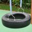 Tire-shaped swing from Double swing