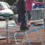 Children playing on the Starfish steel structure playground equipment.