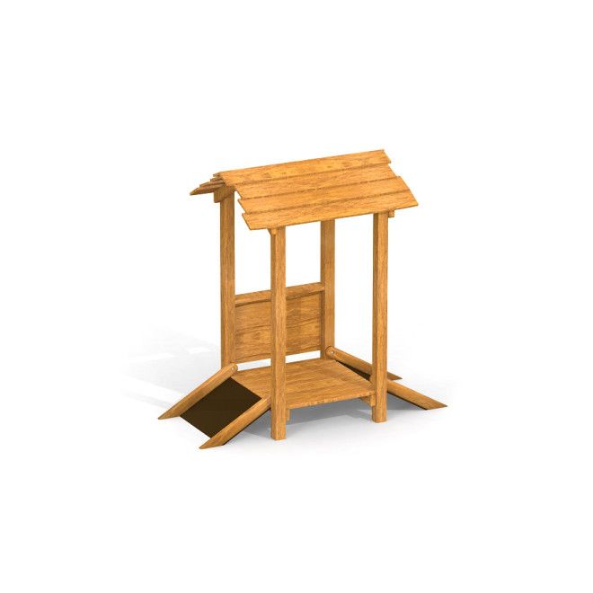 Sand pavilion Uvala single playhouse for kids.