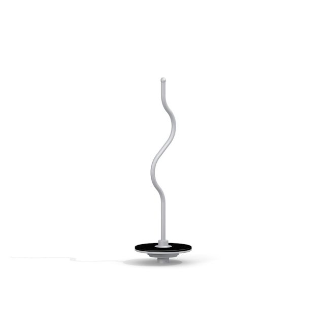 Modern spinning playground equipment Spinner II with a black base.