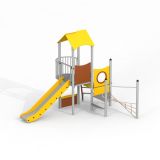Observatory with a slide