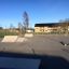Skate park with Combination 16 ramps and obstacles in an urban area.