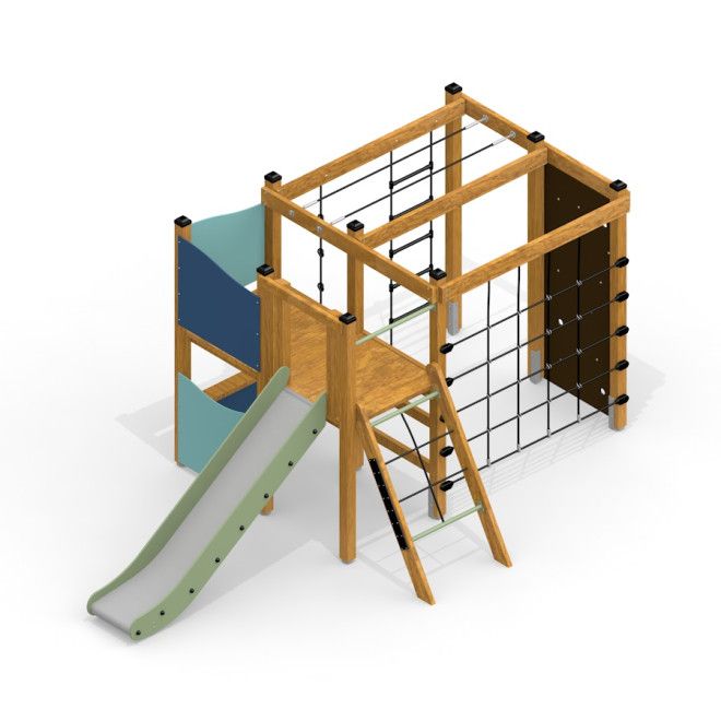 Climbing Kiosk Nature, Play houses, Playground equipment | LARS