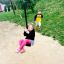 Children playing on Medium Cableway playground equipment.