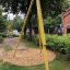 Silver Cableway playground equipment in a park setting