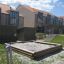 Wooden Sandbox in a Residential Area