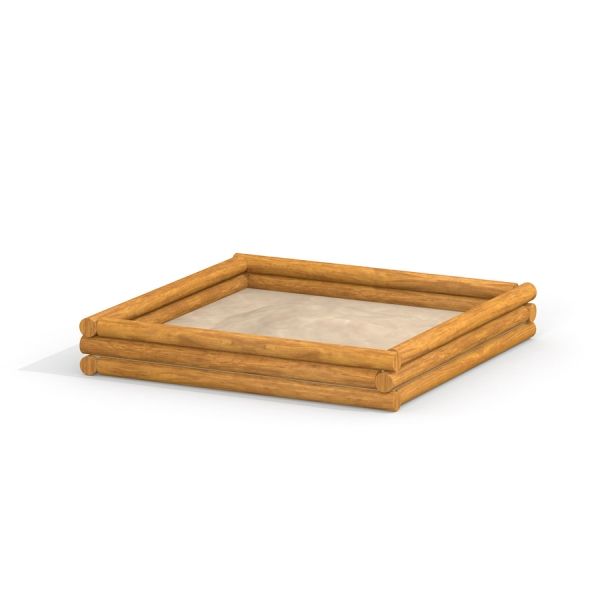 Wooden Sandbox for children.