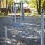 Outdoor playground structure featuring Rhombus Net climbing equipment.