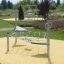 Playground equipment Rhombus Net on a sunny day.