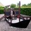 Playground structure in the shape of a ship for children, named Small Ship Nature.