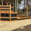 Ship Nature Sandbox wooden play ship in a playground setting.