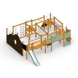 King-Kong Nature castle with slide