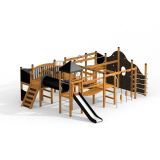 King-Kong Nature II castle with slide