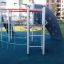 Whale - AZTEC steel structure on a playground