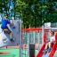 Children playing on Whale - AZTEC steel structure playground equipment.
