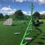 Green Mini Climber steel structure in playground.