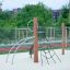 Kilimanjaro steel structure playground climbing frame with rope ladder and metal arches