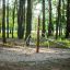 Kilimanjaro steel structure playground in a forest setting.