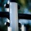 Close-up of Junior single slide structural post