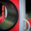 Beetle playhouse with slide, steel structure close-up
