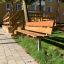 Bench, Steel Construction in a Residential Park Setting.