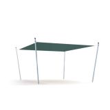 Sun Shade Square Atlantis (Metal)