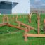Outdoor playground equipment Gobi at a preschool yard.