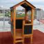Wooden Playhouse Nature for children.