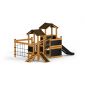 Tower Nature wooden playhouse with slide