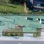 Medium Cableway with platform aerial view.
