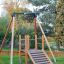 Medium Cableway with platform in a park setting