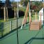 Medium Cableway with platform at outdoor playground