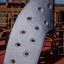 Aztec arch steel structure playground climbing wall