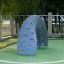 Aztec arch steel structure on a playground