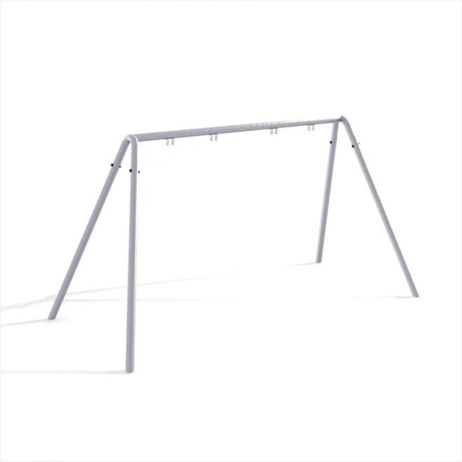Steel Swing Metal Frame (double swing) without swings, playground equipment.