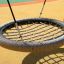 Swing seat: Bird's nest seat on playground