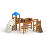 Challenger- Aztec wooden playhouse