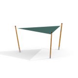 Sun Shade Triangle 5x5x5 Pioneer (Larchwood)