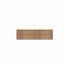 Kyoto wooden playground fence panel 180cm by 50cm