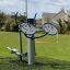Outdoor fitness equipment 'Set 7'.