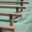 Outdoor wooden fitness equipment, Hip Hop.