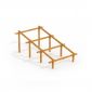 Climb Obstacle wooden ladder