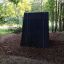 Climbing Ramp steel structure in a wooded area